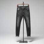 
Jean bleu homme style casual quotidien
