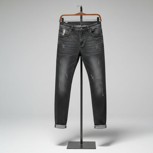 
Jean bleu homme style casual quotidien