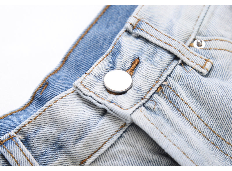 Jean casual bleu clair homme