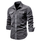 Chemise en lin pour homme confortable et légère
