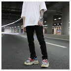 
Jean noir classique polyvalent homme