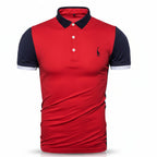 
Polo homme color block design moderne
