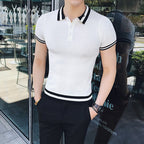 Polo homme style urbain moderne