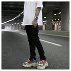 
Jean homme noir stretch coupe slim élégant