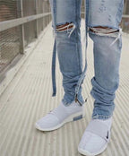 Jean ruban homme style urbain