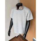 T-shirt homme noir classique moderne
