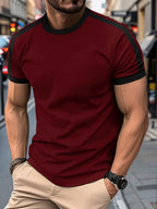 T-shirt homme en polyester léger
